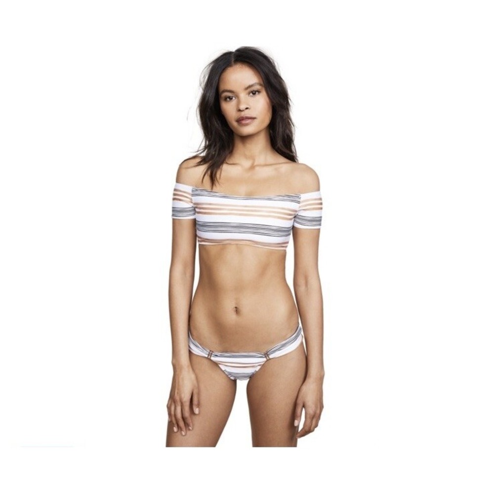 ViX by Paula Hermanny Standard Potosi Shoulder Top Size M-Fits Like A Small NWOT